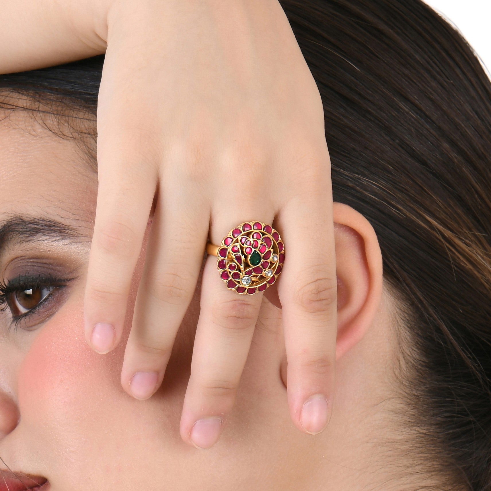 Infinity Petal Adjustable Ring