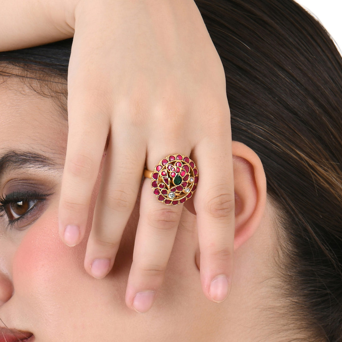 Infinity Petal Adjustable Ring