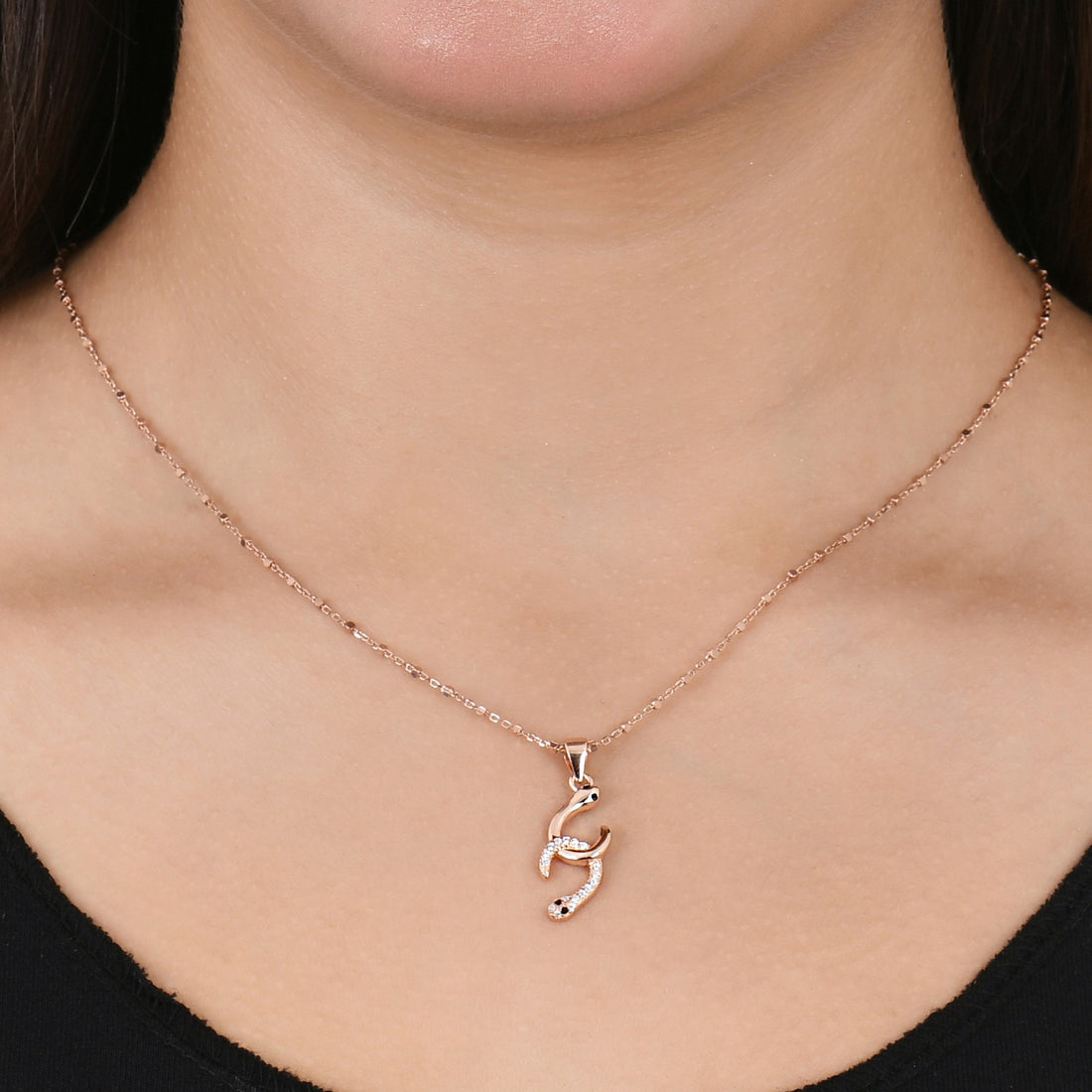 Serpent Coiled Pendant