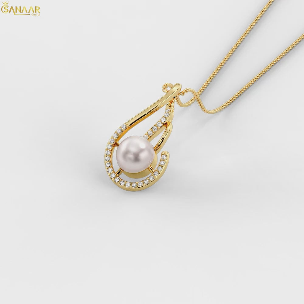 Infinity Shell Pendant